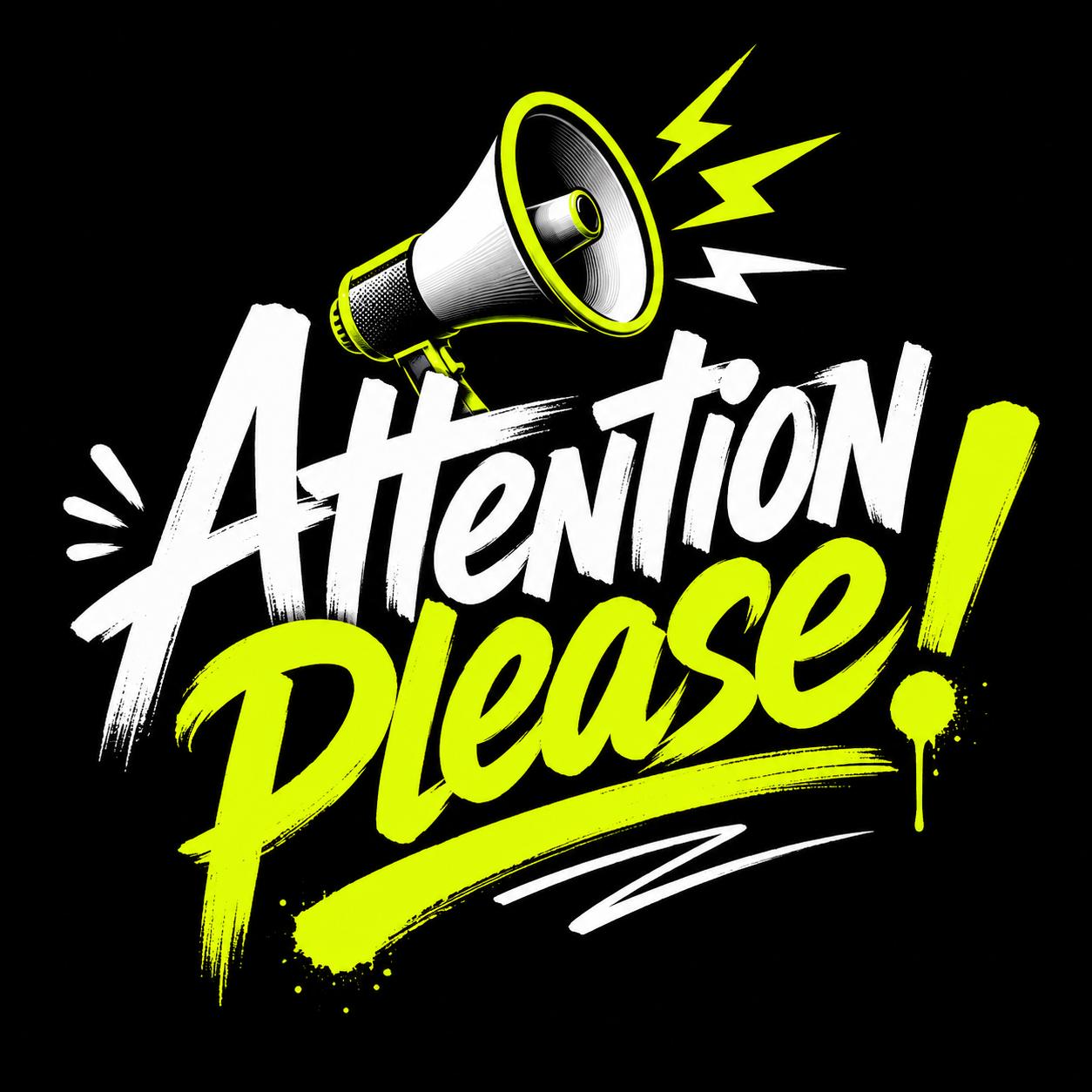 Attention Please! Logo